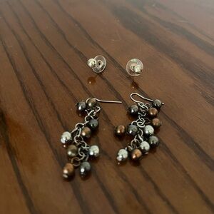 Elegant Multi-Color Dangle Earrings